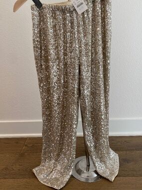 Crewcuts Gold Sequin Pants - NWT